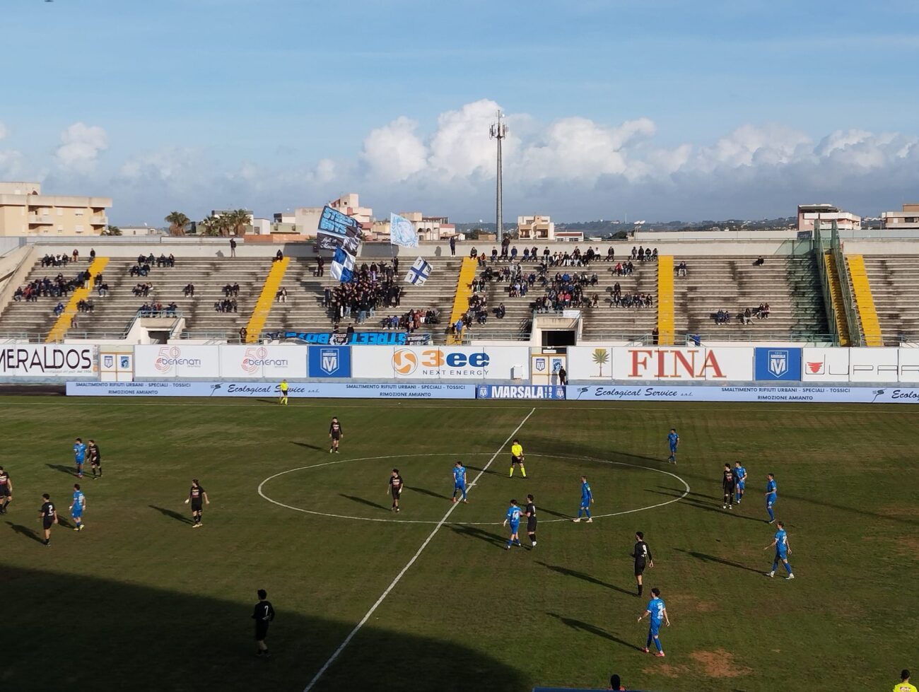 Calcio: tripletta del Marsala in casa contro il Cus Palermo