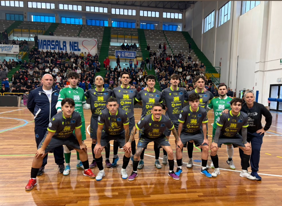 Calcio a 5, il Marsala Futsal vince il derby con Mazara