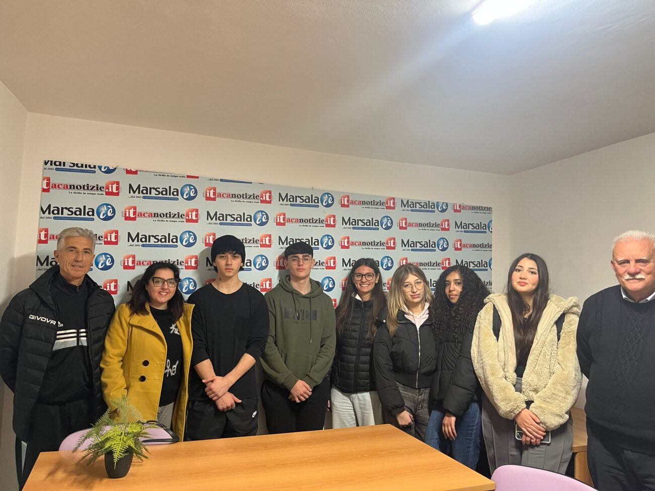 Studenti dell’Itet “Garibaldi” di Marsala in visita alla nostra redazione tra news e IA