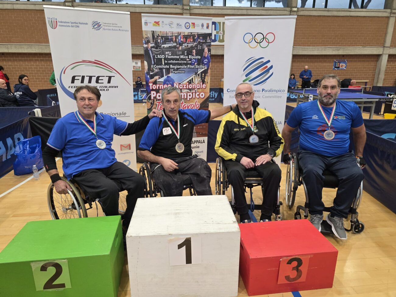 Tennistavolo: la marsalese “Lecocq” brilla nel Paralimpico