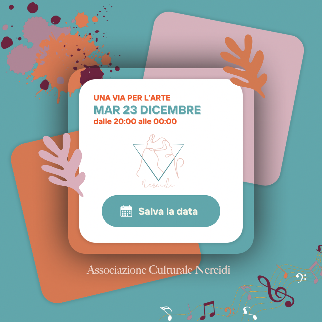 Trapani: il 23 dicembre l’evento “Una via per l’arte, dove i colori si trasformano”