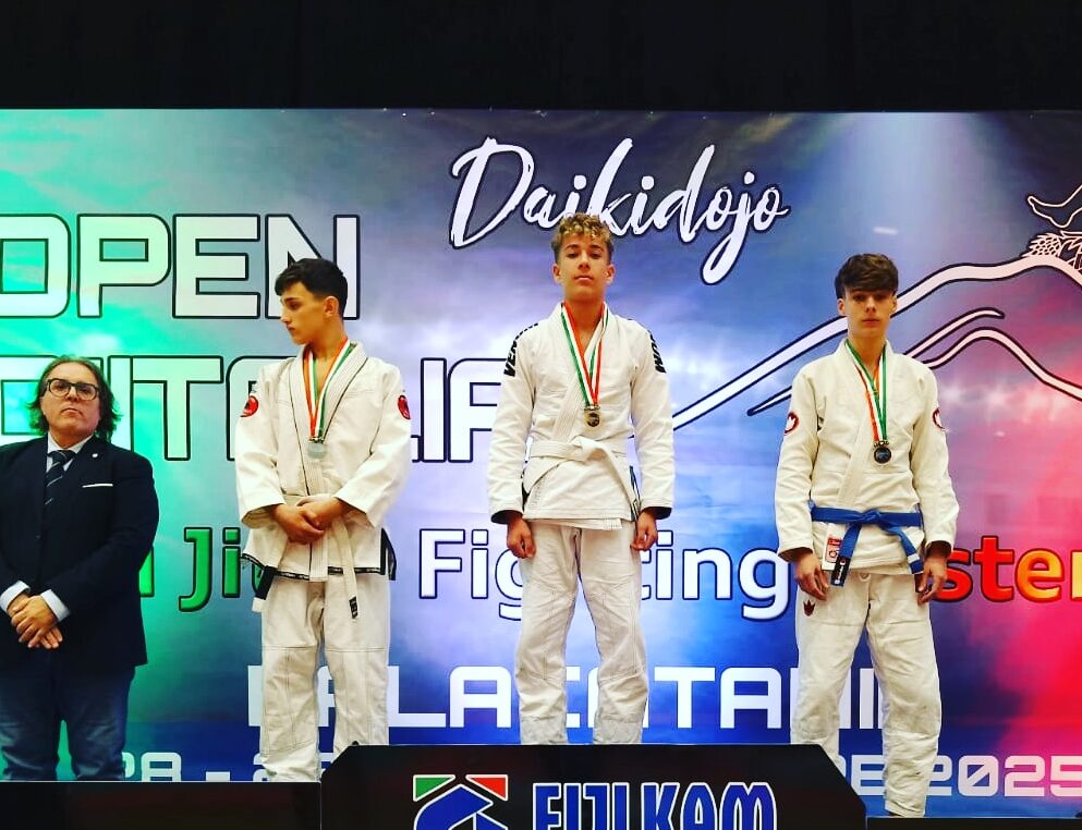 Il marsalese Sammartano trionfa all’Open d’Italia di Jiu Jitsu