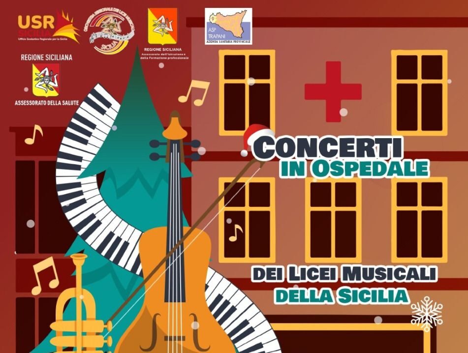 Concerto e danza dei licei musicali negli ospedali di Trapani e Alcamo