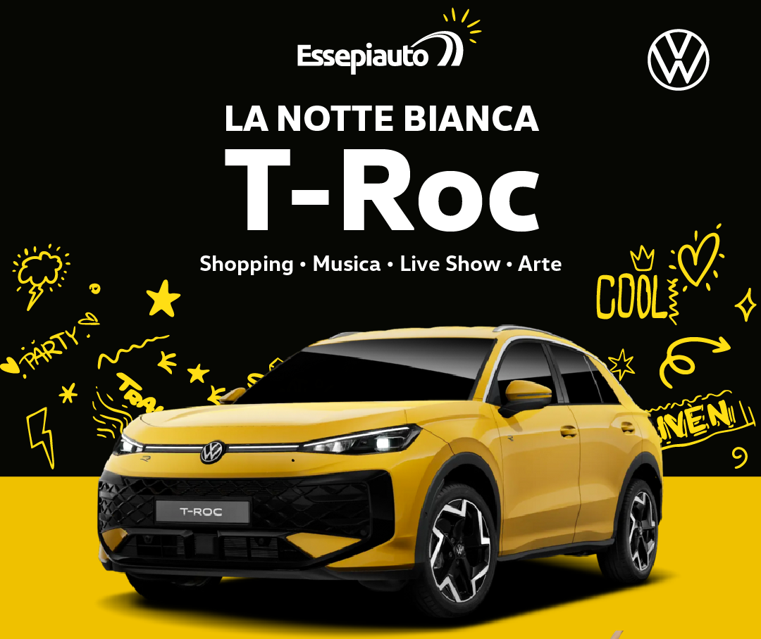NOTTE BIANCA T-ROC  A Mazara del Vallo. Shopping, musica, arte e gli Ottoni Animati in concerto