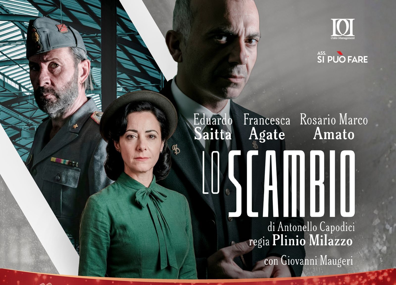 Il Teatro Sollima di Marsala ospita “Lo Scambio” per la rassegna popolare