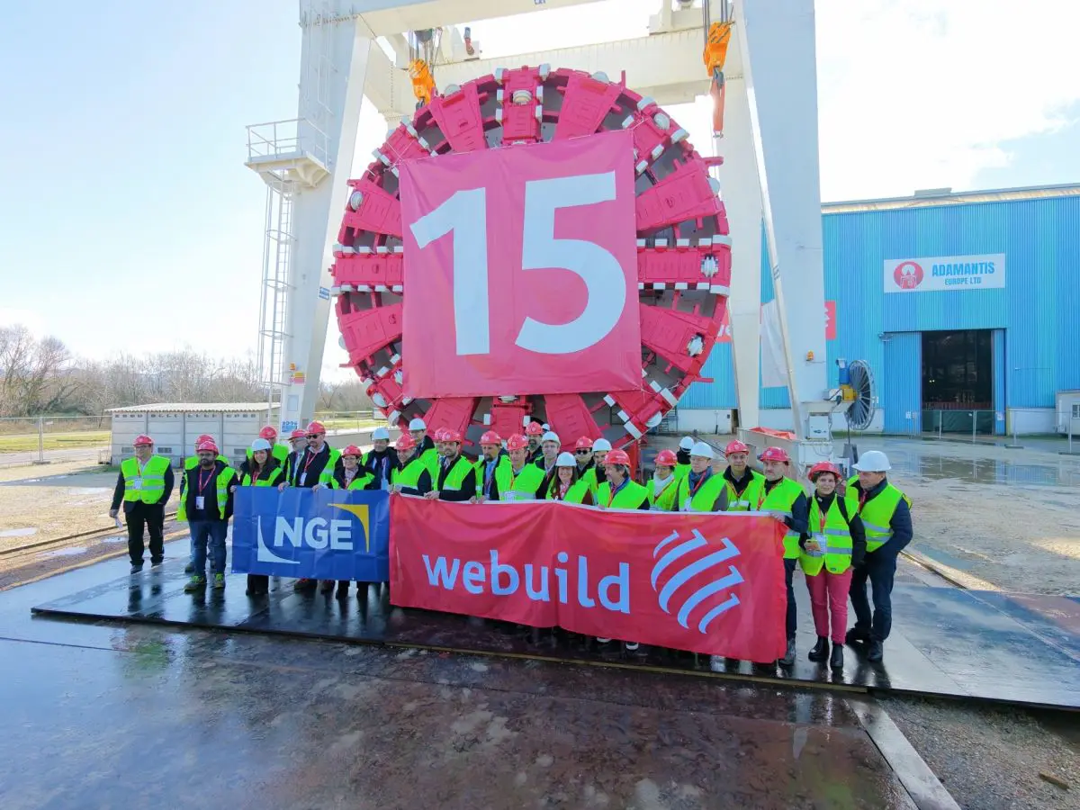 Webuild, pronta la TBM rigenerata per il Grand Paris Express in Francia