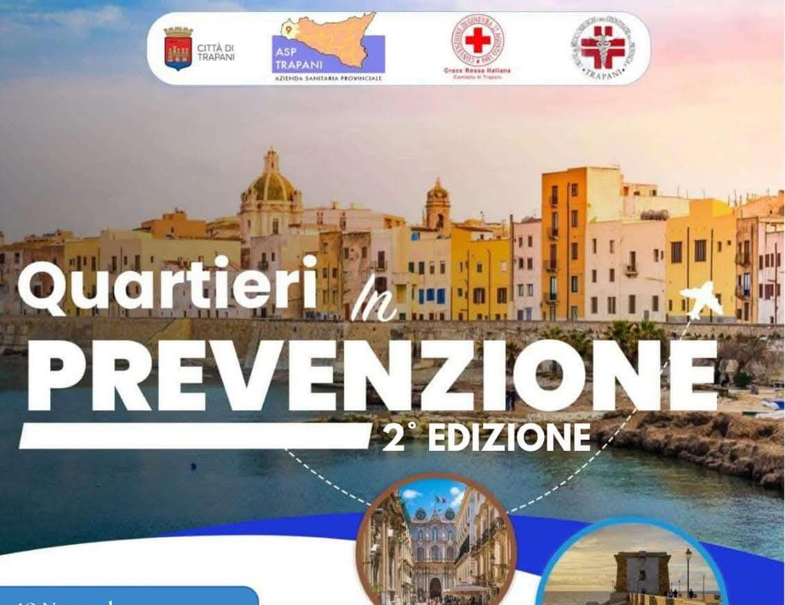 “Quartieri in Prevenzione”, a Trapani il terzo appuntamento con l’Asp