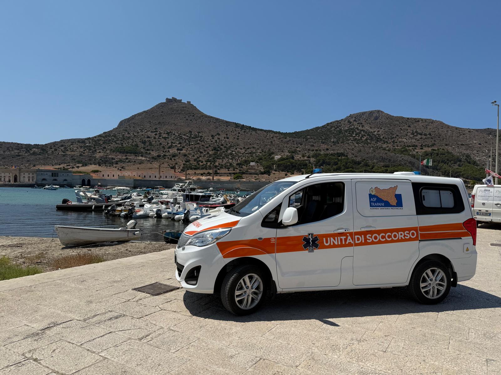 Favignana: 35enne ha un infarto, salvato dai sanitari del Presidio di Emergenza dell’isola