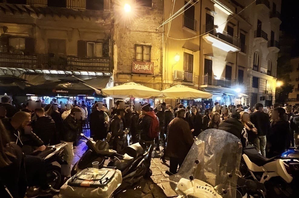 Movida violenta, a Palermo prorogate le ‘zone rosse’ sino al 18 aprile