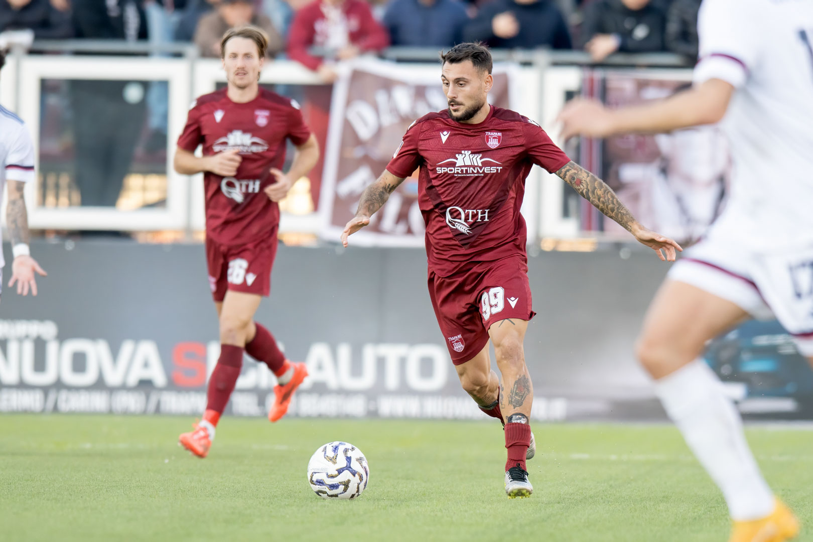 Il Trapani Calcio cede Carriero, Ciotti e Negro