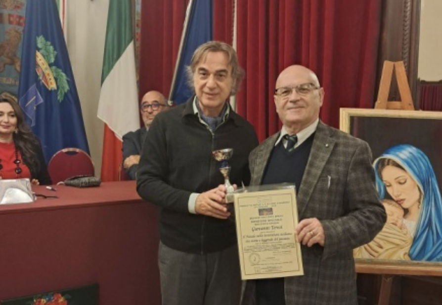 Premio “Il Natale e/o Ricordi d’Inverno”, menzione speciale allo scrittore marsalese Giovanni Teresi