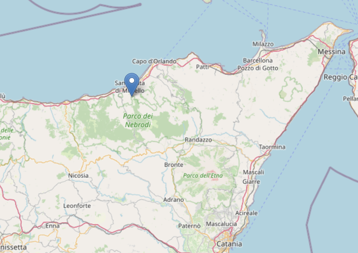 In tre giorni 22 scosse di terremoto nel messinese