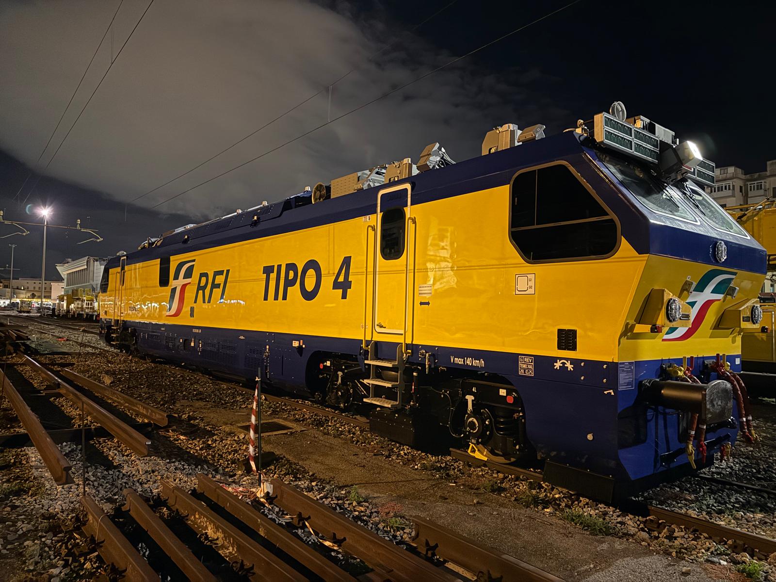 In Sicilia arriva un treno diagnostico “Tipo 4” per monitorare lo stato delle ferrovie