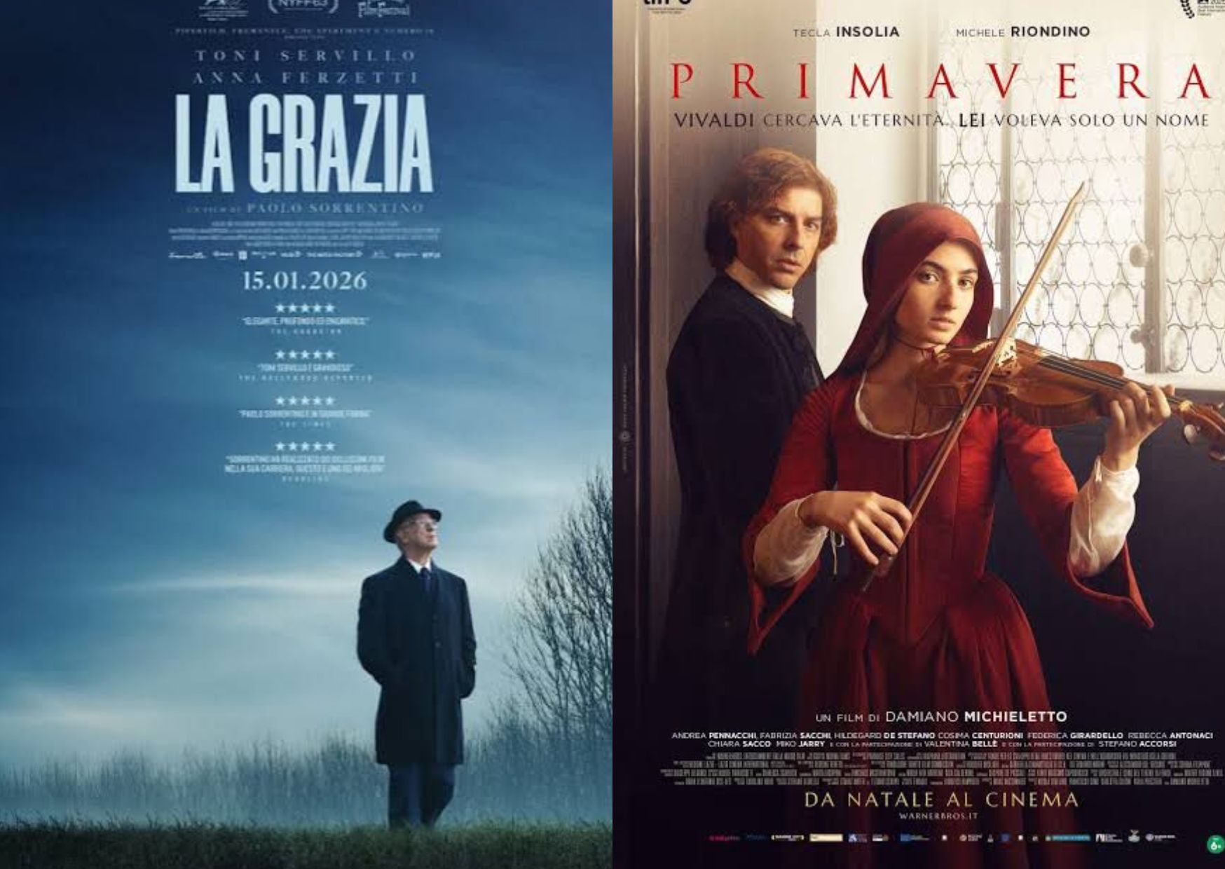 Al Cinema Golden di Marsala i film “La Grazia” e “Primavera”