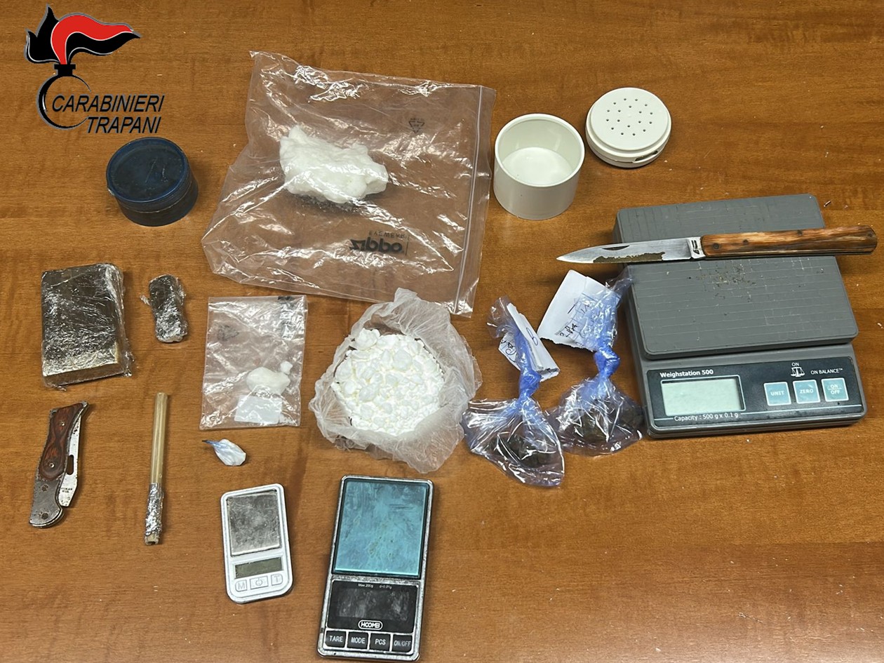 Favignana due arresti per droga