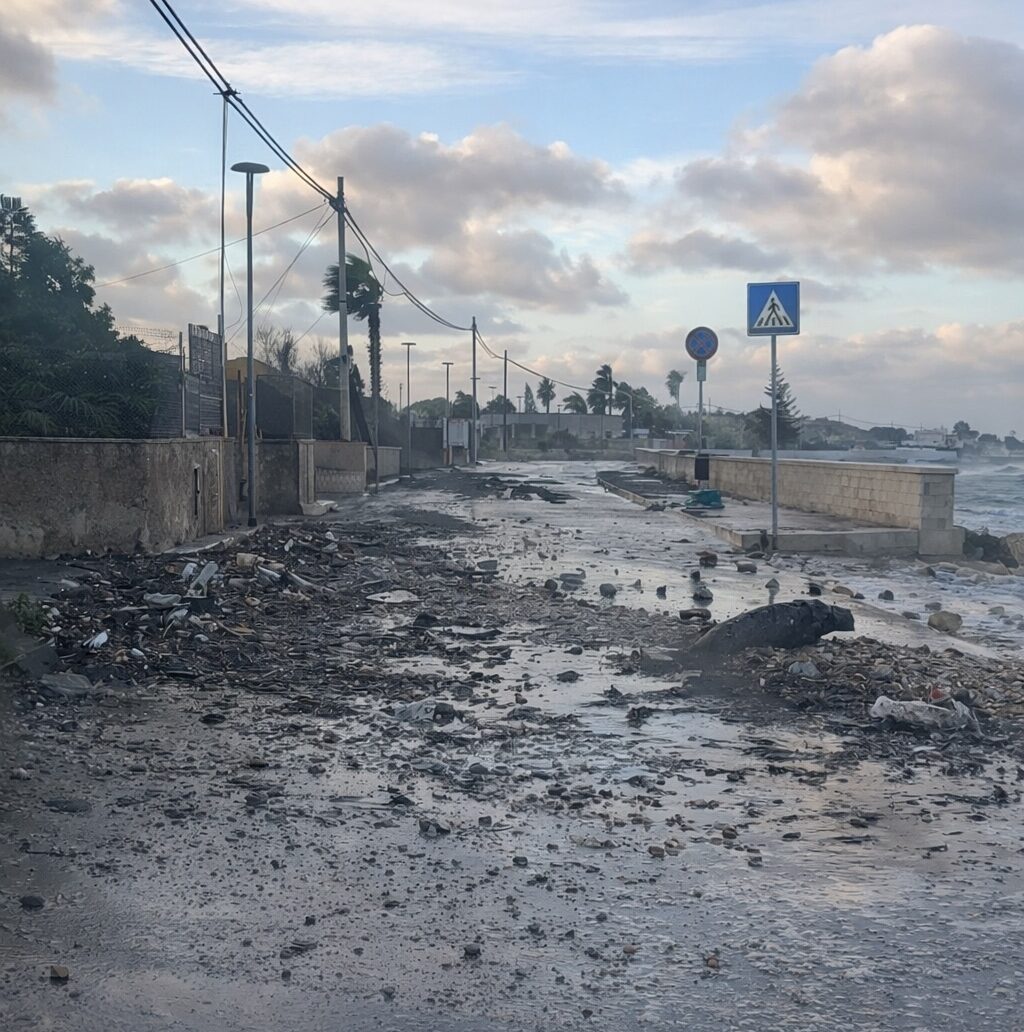 Maltempo sul litorale trapanese: circa 70 interventi dei Vigili del Fuoco