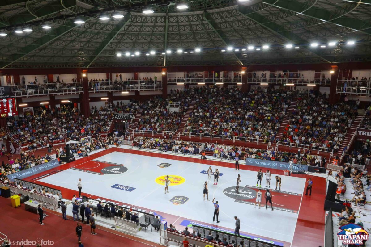 La Trapani Shark torna SSD: “Così definiamo la revoca della convenzione del Palazzetto”