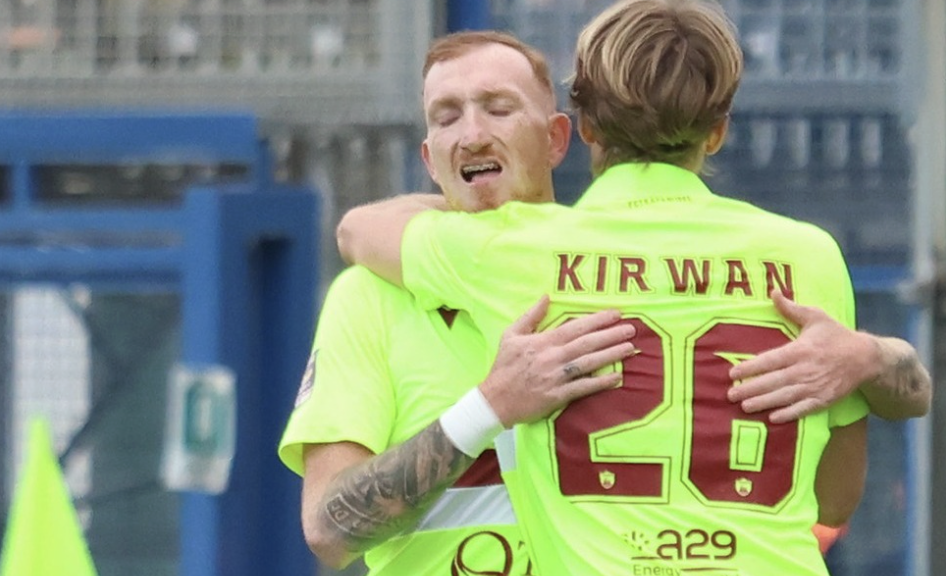 Calcio: il Latina vince la sfida col Trapani sempre più in fondo