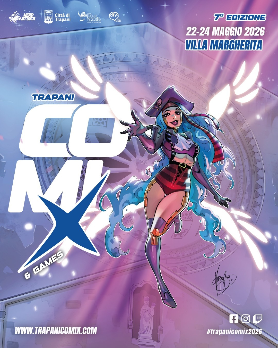 Trapani Comix 2026: dal 22 al 24 maggio la settima edizione