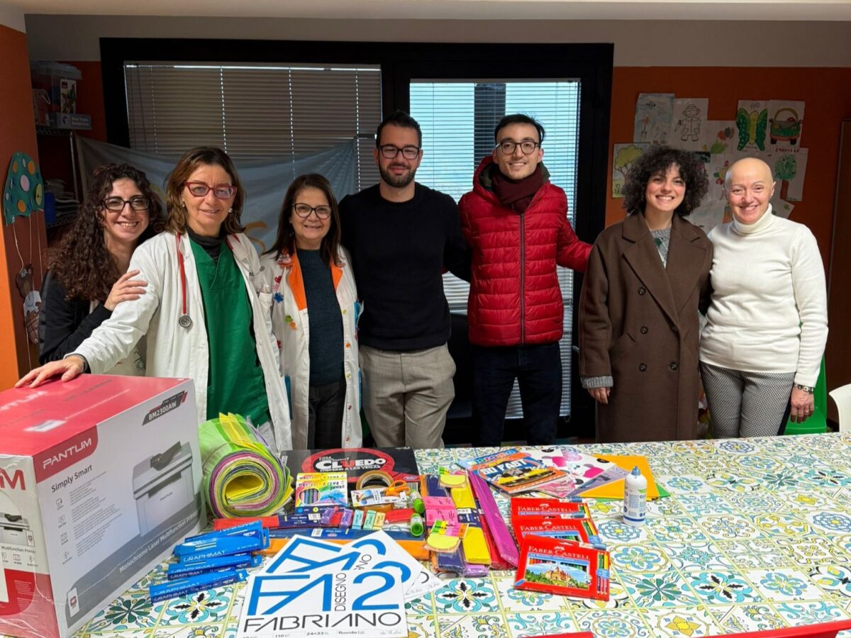 Rotaract Marsala porta sorrisi alla ludoteca dell’Ospedale “Paolo Borsellino”