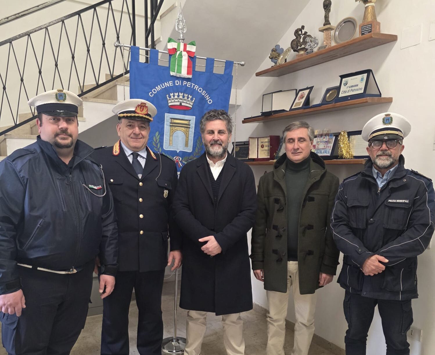 A Petrosino potenziato l’organico della Polizia Municipale per rafforzare la sicurezza del territorio