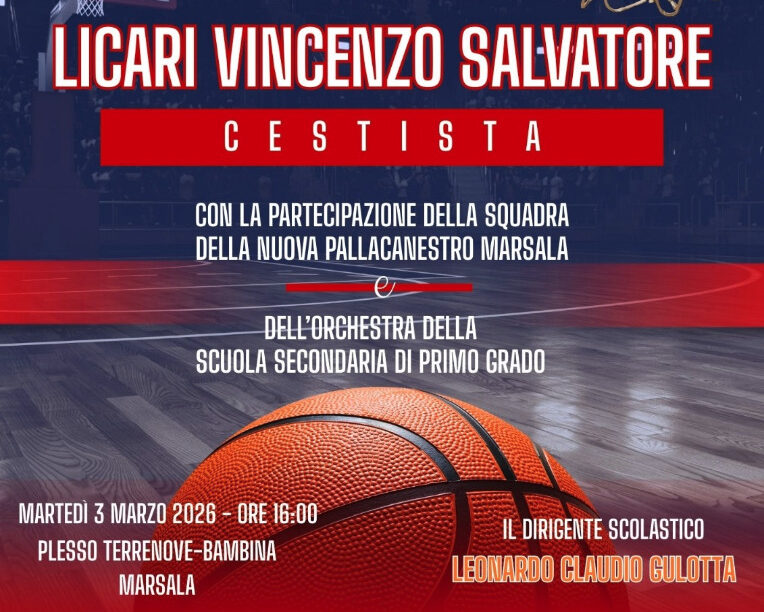 La palestra del “De Gasperi-De Vita” di Marsala intitolata al giovane Vincenzo Salvatore Licari