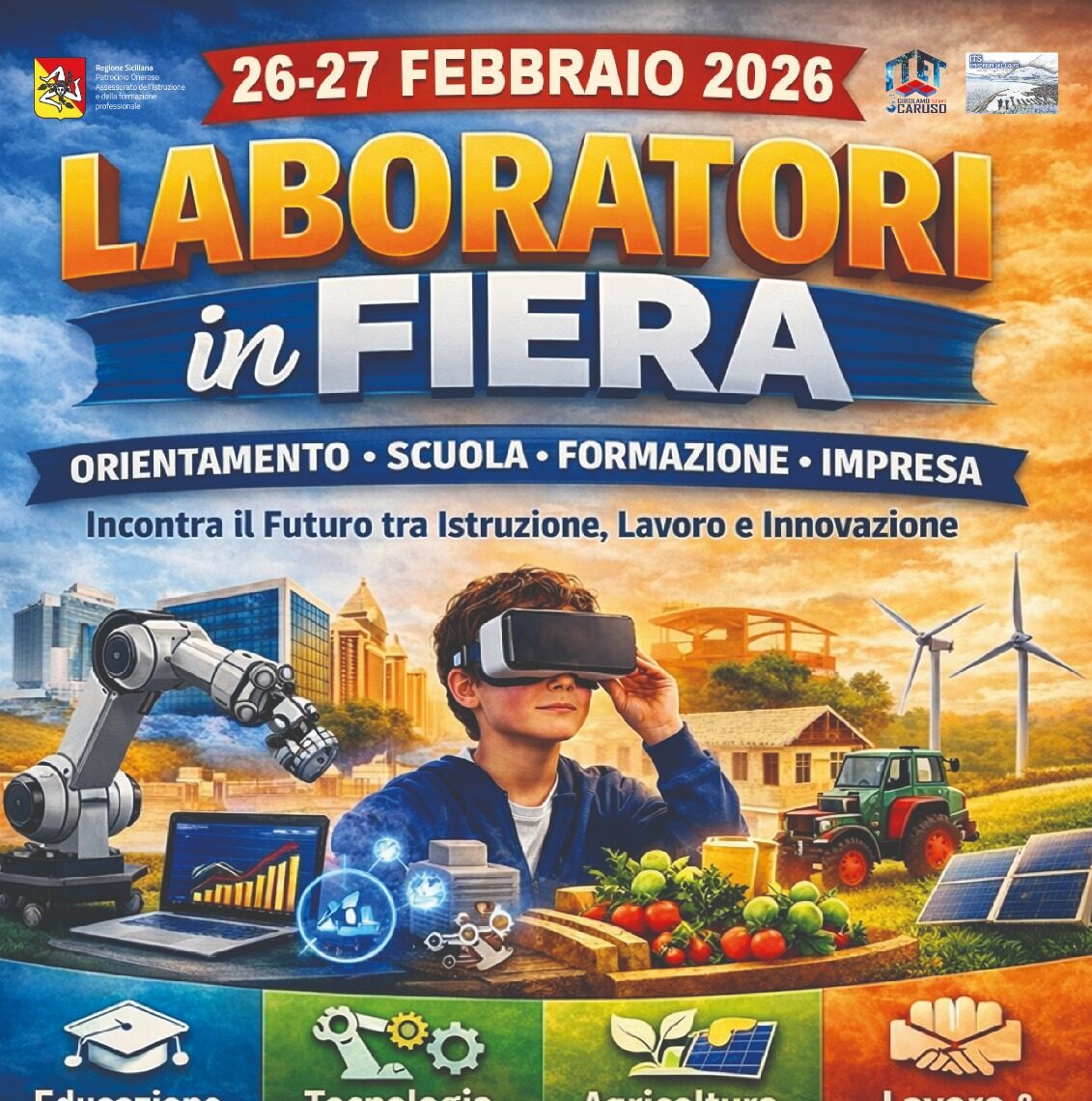 Laboratori in fiera: ad Alcamo due giorni tra scuola e impresa