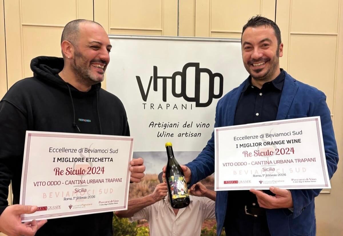 Doppio premio all’enologo trapanese Vito Oddo al Festival “Beviamoci Sud”