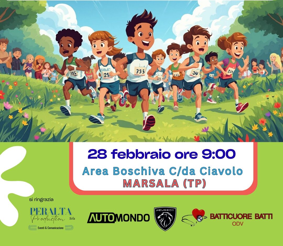 Il Bosco in Corsa: a Marsala il cross giovanile incontra la natura