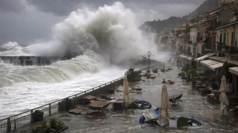 Ciclone Harry, procedure semplificate per ricostruire le strutture balneari