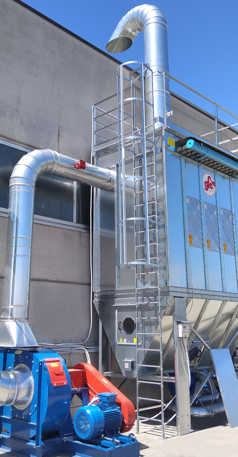 Impianti di aspirazione industriale nel settore legno: sicurezza, qualità dell’aria ed efficienza produttiva