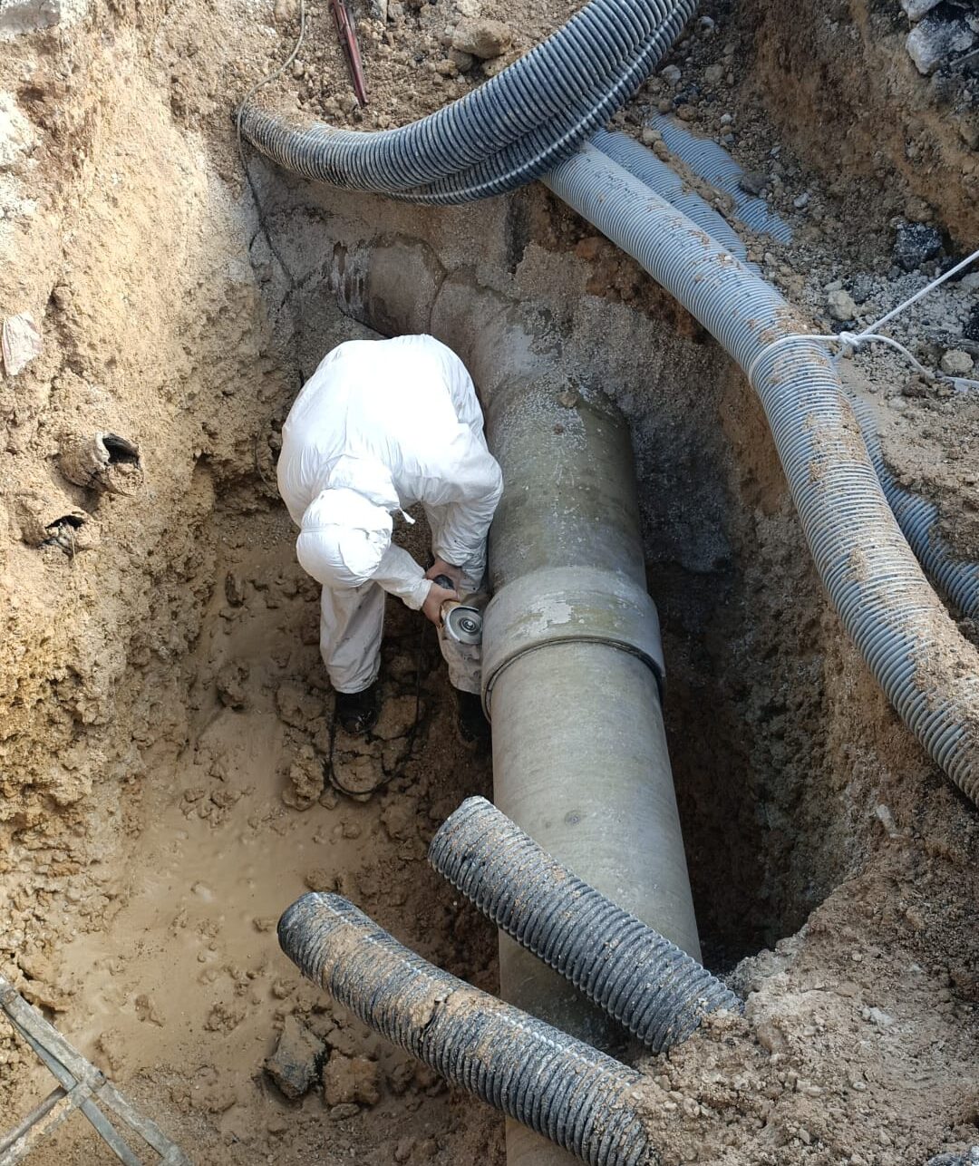 Ancora niente acqua nel marsalese, lavori in corso
