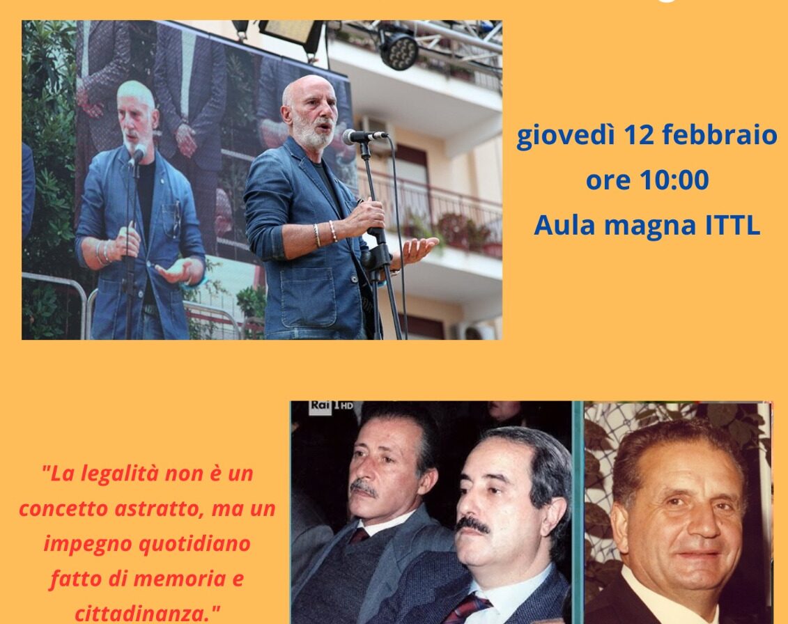 Il “Marino Torre” di Trapani incontra Giovanni Paparcuri, sopravvissuto all’attentato di Rocco Chinnici