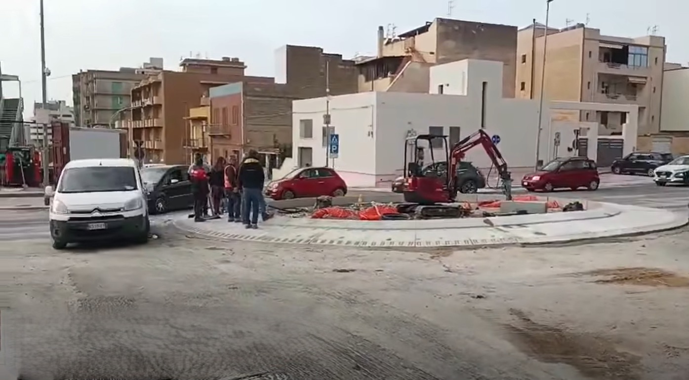 La rotatoria che divide Erice: tra promessa di sicurezza e timori sulla viabilità