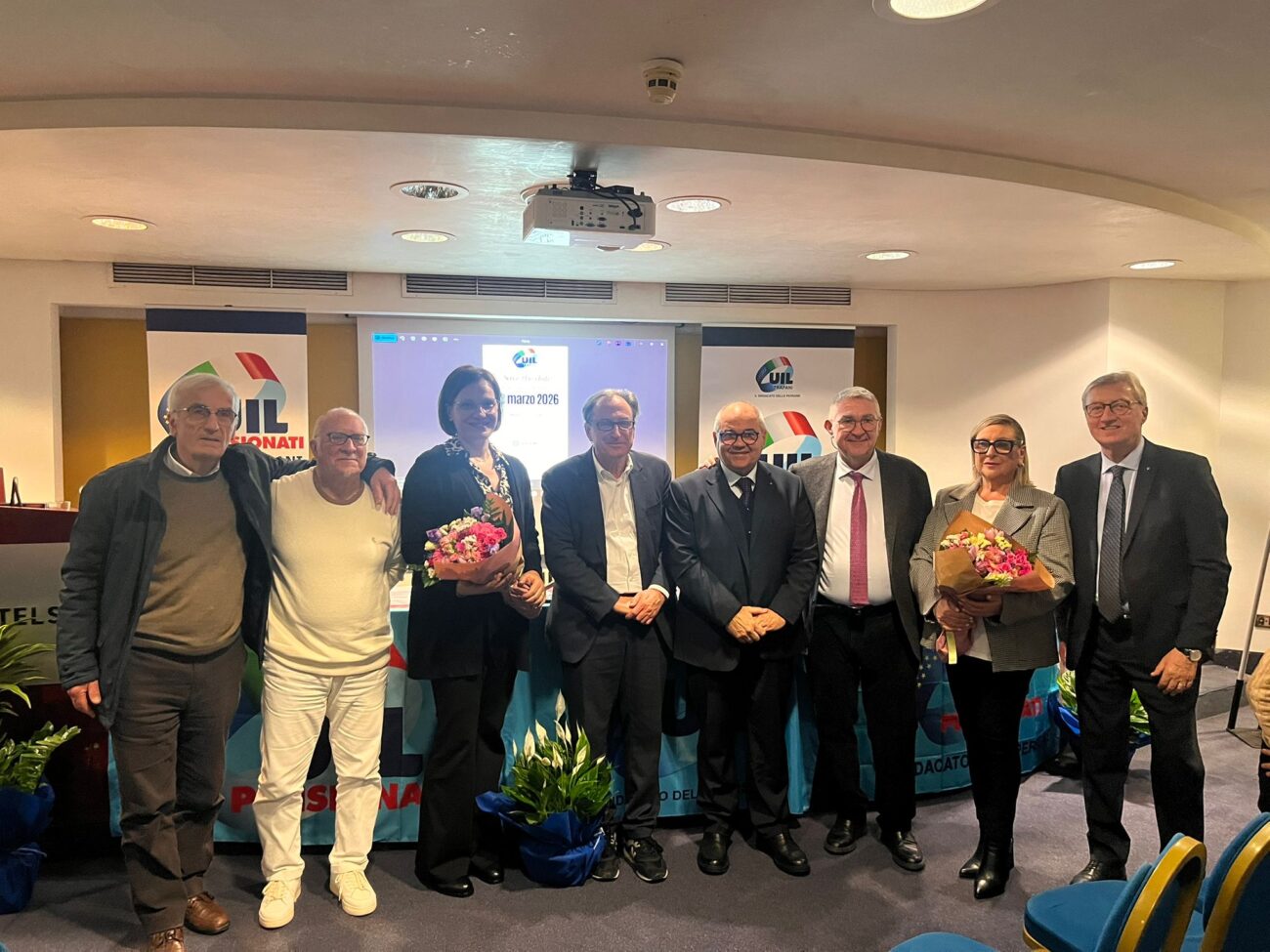 Uil Pensionati Trapani: il marsalese Eugenio Tumbarello confermato segretario generale￼