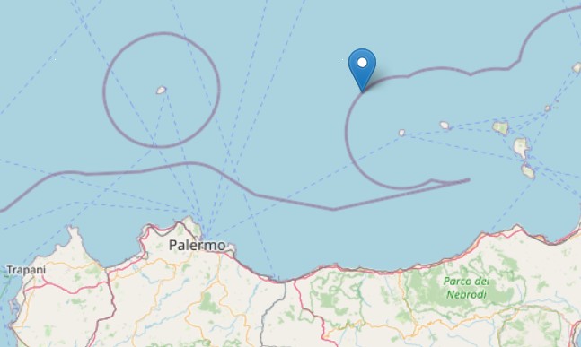 Quattro scosse di terremoto davanti alle coste siciliane