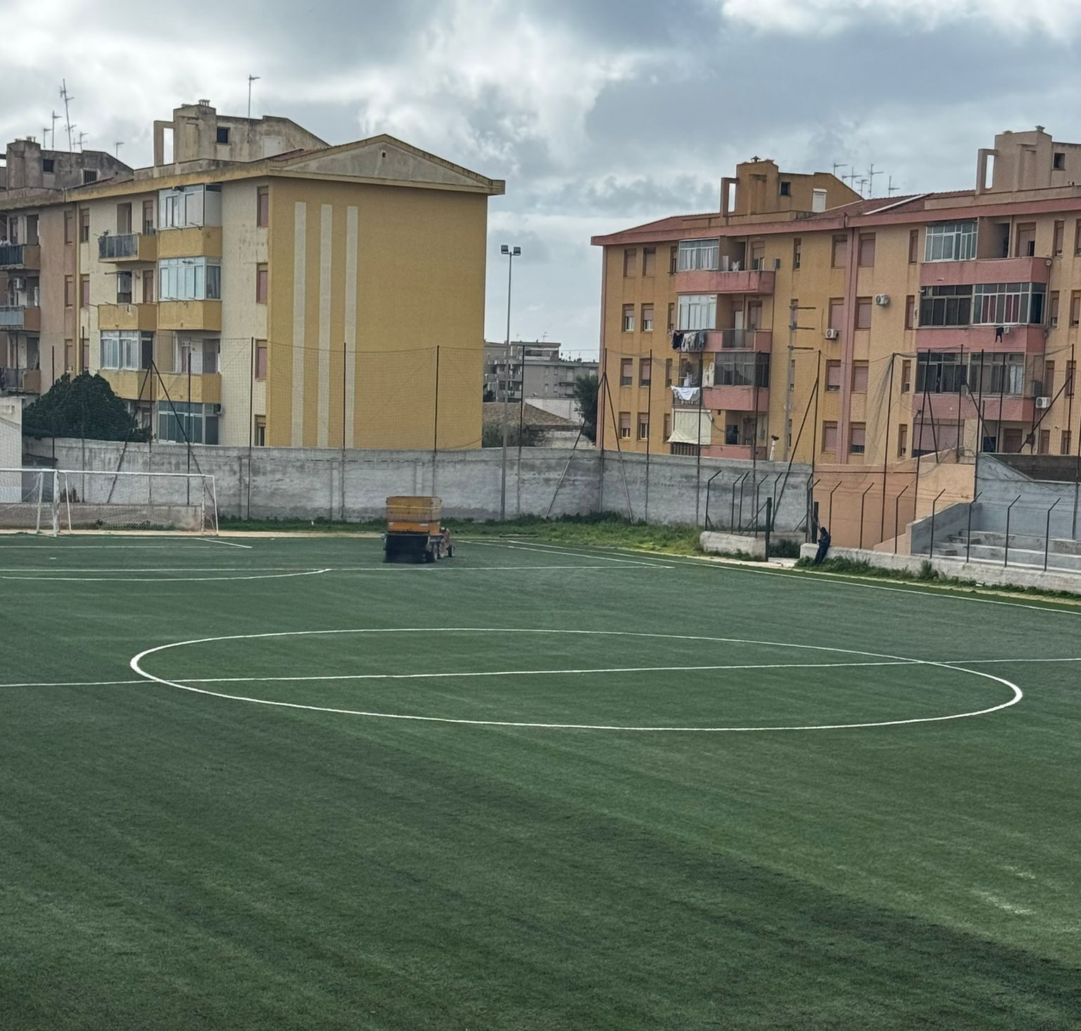 Marsala: al “Gaspare Umile” di via Istria lavori di manutenzione grazie a Fenici e ATS