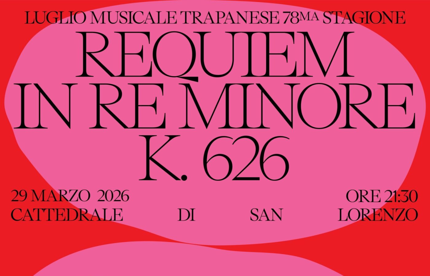 Il Requiem di Mozart dà il via alla 78ª stagione del Luglio Musicale Trapanese