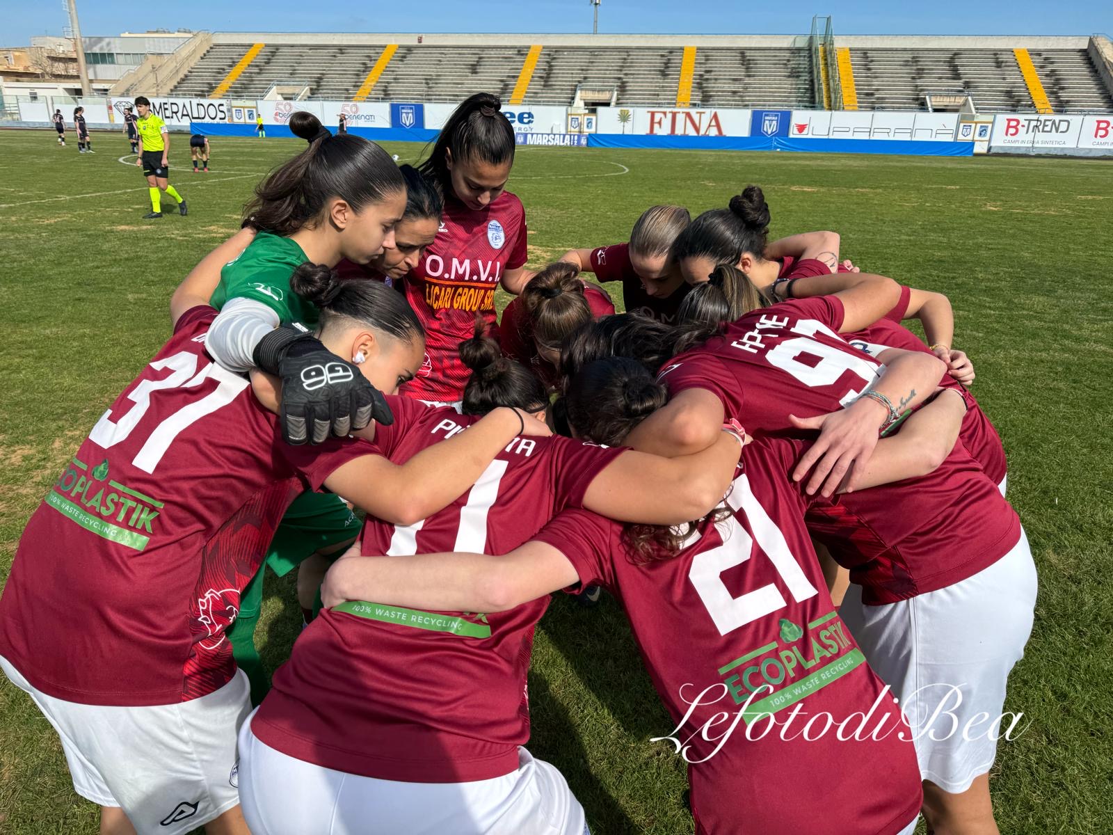 Vittoria schiacciante del Palermo Woman sulla Virtus Marsala