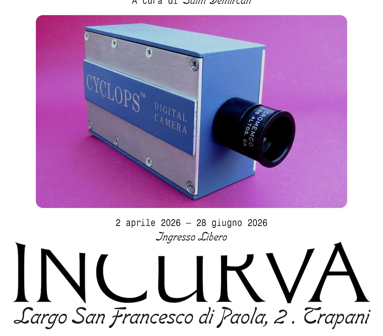 Trapani: da Incurva mostra d’arte contemporanea con “I Ciclopi”