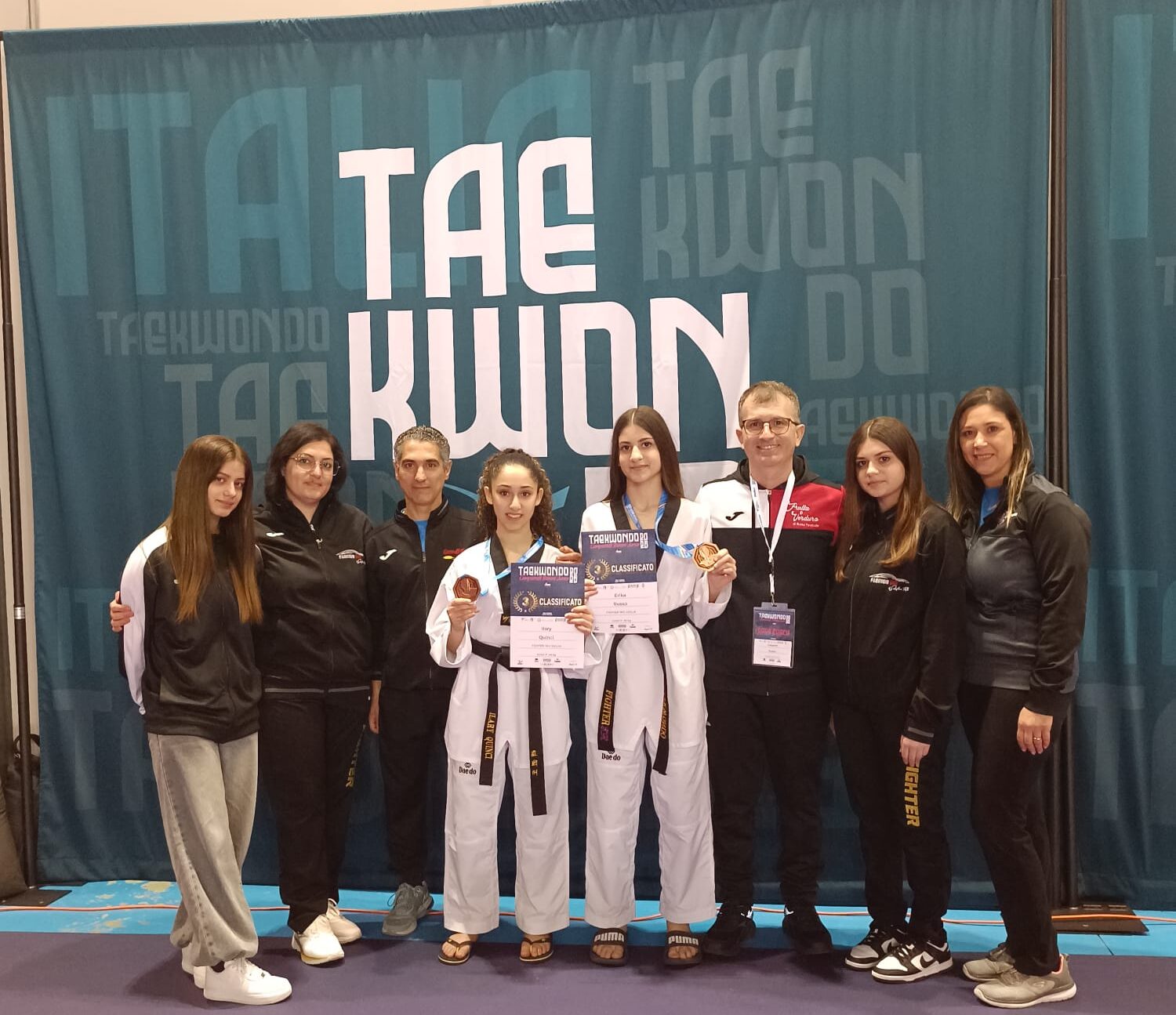 Fighter Taekwondo: bronzo per le mazaresi Russo e Quinci ai Campionati juniores 