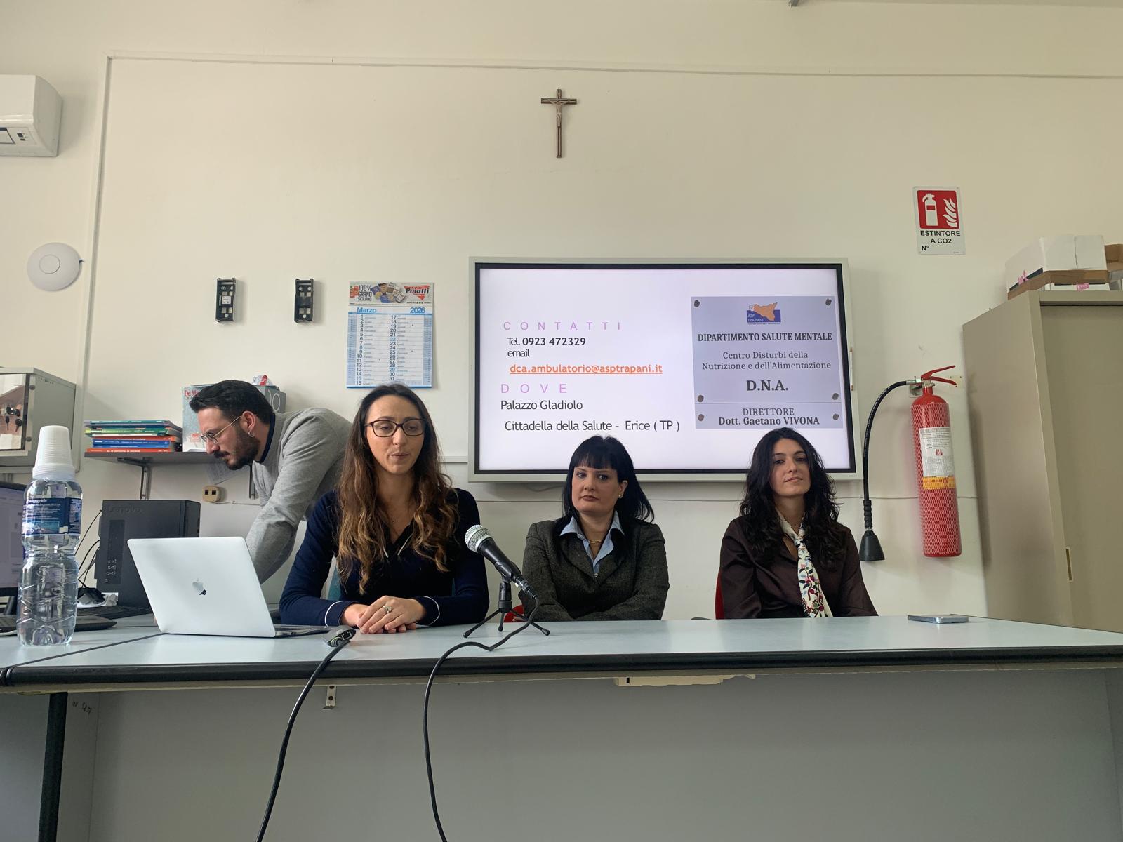 Disturbi alimentari, il tema si affronta all’Istituto “Damiani” di Marsala