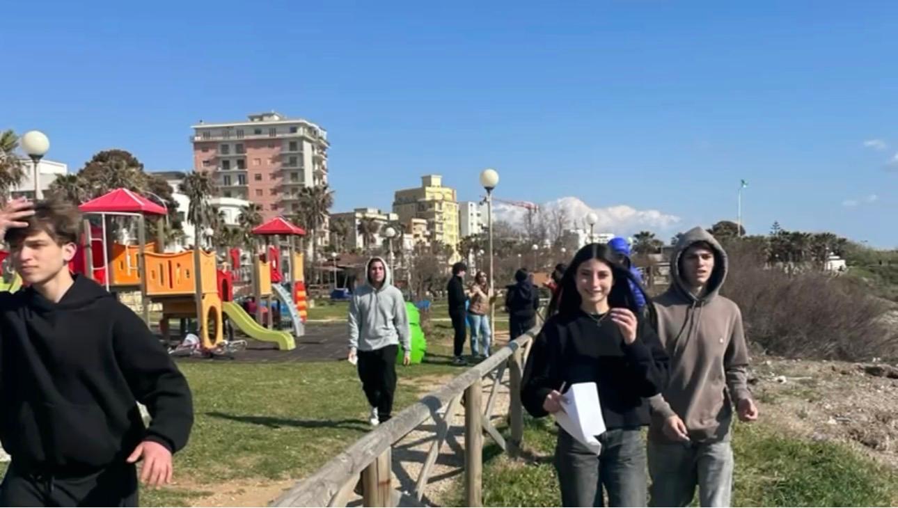 Marsala: gli studenti dell’Itet al Parcobaleno per progettare un futuro sostenibile