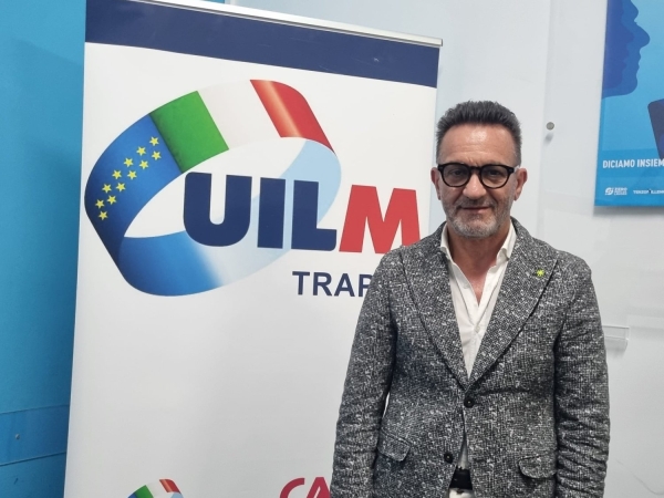 Il marsalese Sergio Buscaino confermato alla guida della Uilm Trapani