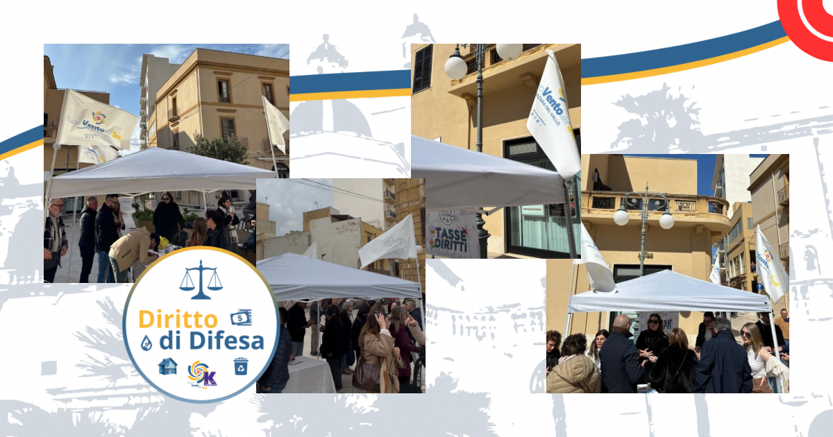 Piazza Mokarta gremita per “Meno tasse, più diritti”: boom di firme a Mazara