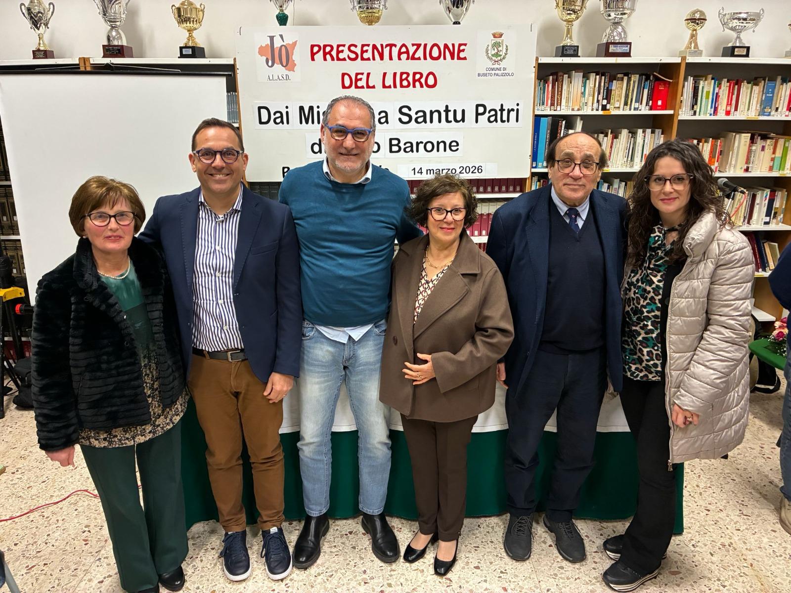 A Buseto Palizzolo presentato il libro di Nino Barone “Dai Misteri a Santu Patri”