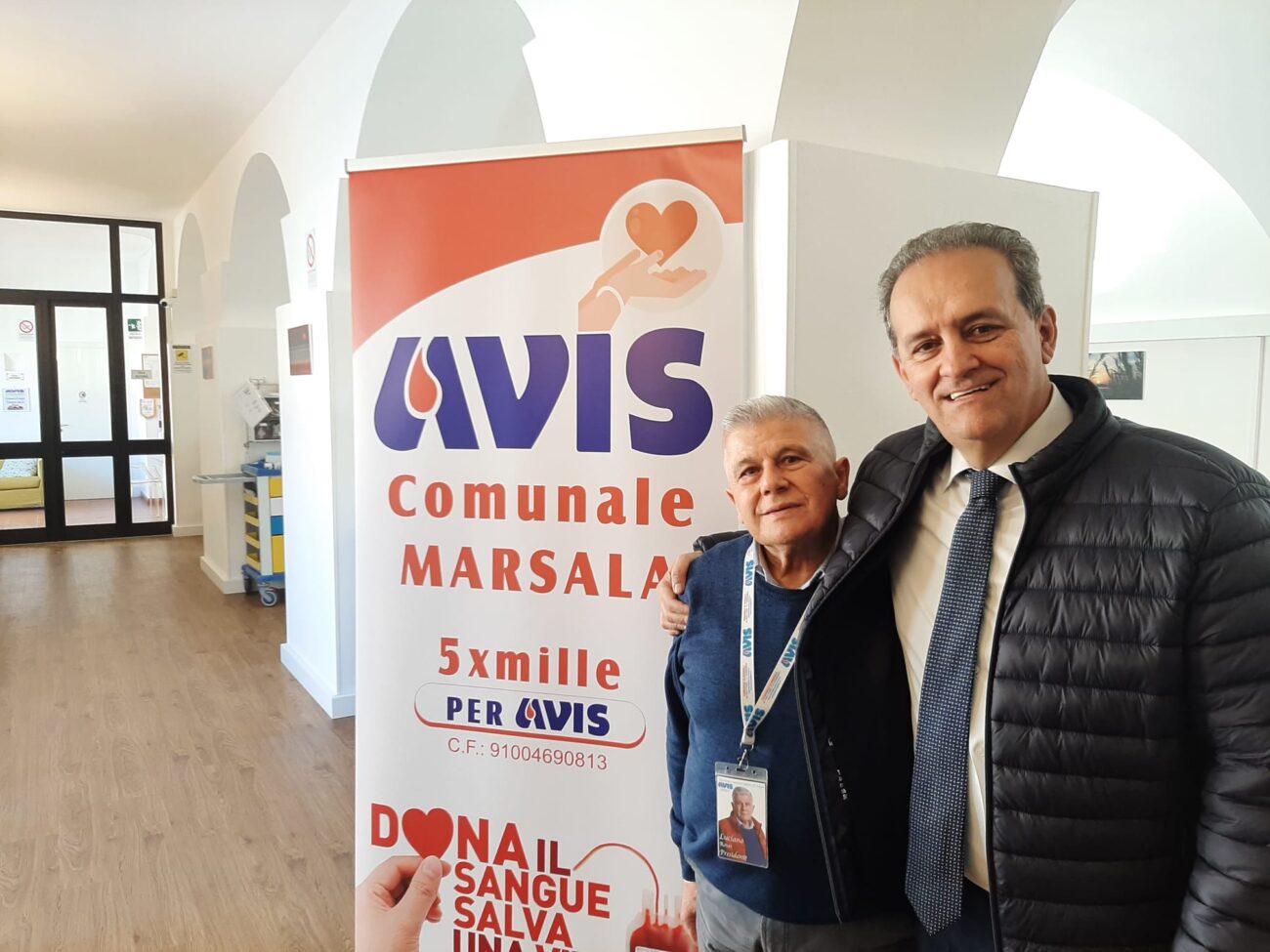 L’Avis inaugura la nuova sede, il sindaco di Marsala in visita