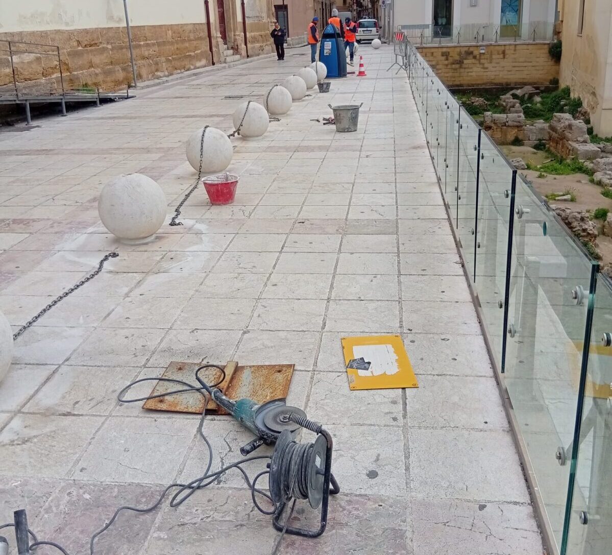 Marsala: a ‘caccia’ dei vandali in Piazza San Girolamo