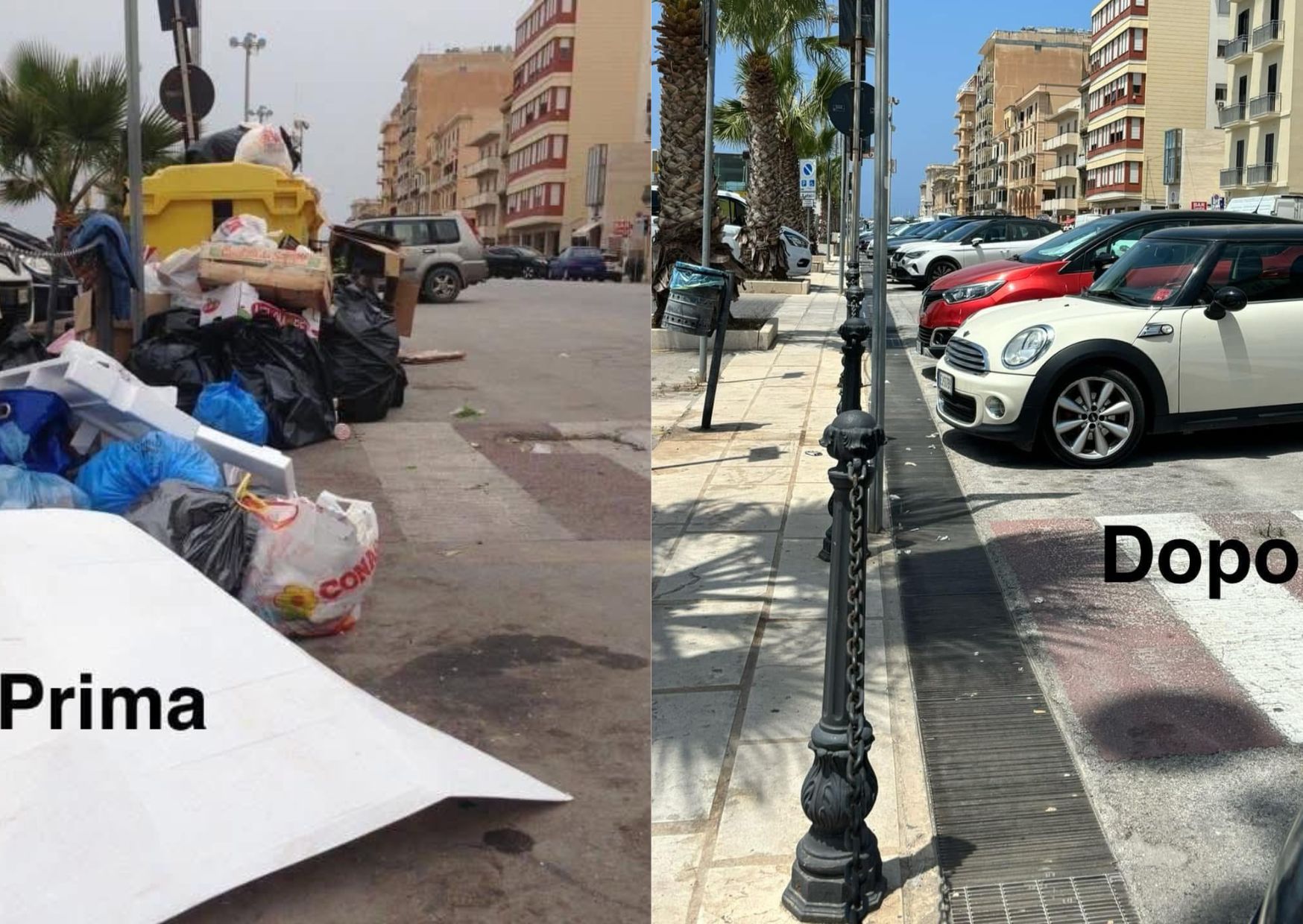 Trapani rinasce dai rifiuti: dalla crisi dei cassonetti al modello porta a porta