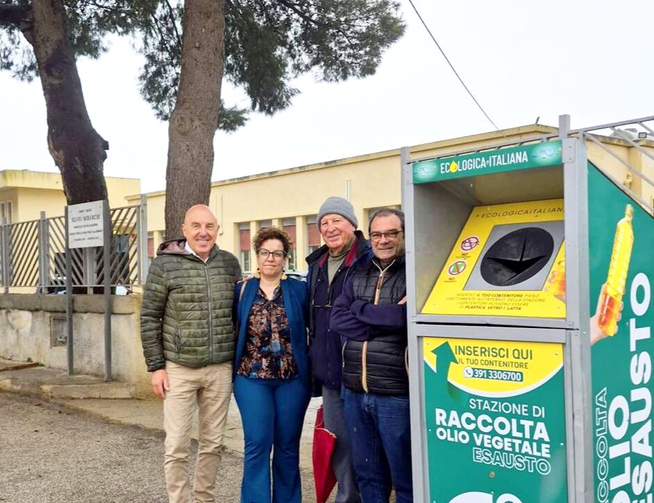 Marsala: la Pro Loco Via delle Cave installa contenitori per l’olio esausto nelle contrade sud